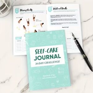 Self-Care Journal 30-Day Challenge - NEW in plastic  self care mental health